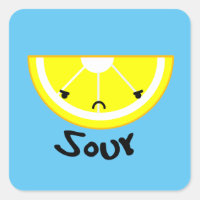 Sticker au citron aigre
