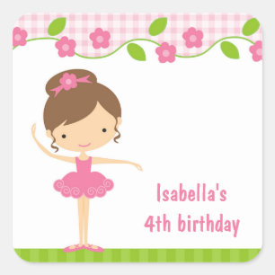 Carré Sticker Ballerina
