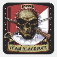 Sticker Blackfoot de l'équipe