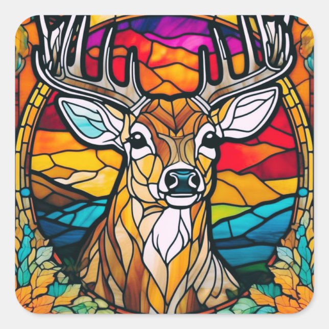 Carré Sticker Buck (Devant)