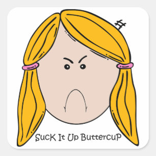Carré Sticker Buttercup
