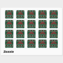 Sticker  Christmas Holly Berry Restauration