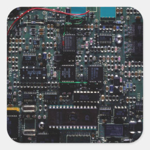 Carré Sticker Circuitry