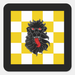 Carré Sticker de l'insigne SCA An Tir Populace