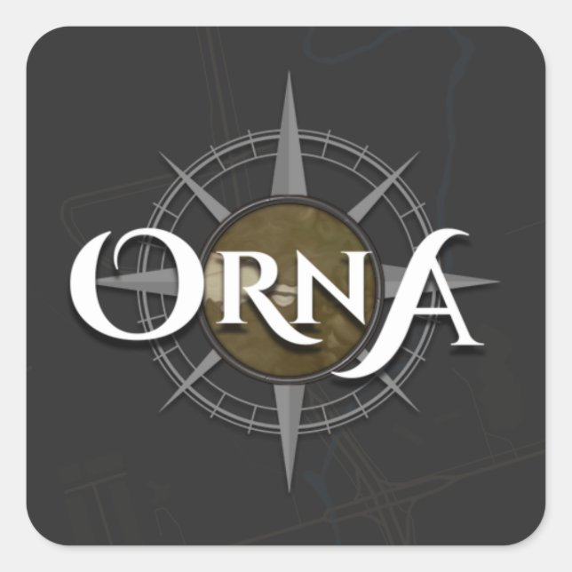 Carré Sticker de logo (Devant)