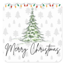 Sticker de Noël joyeux