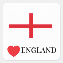Sticker de protestation Love England
