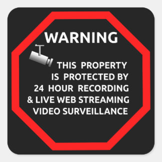 Carré Sticker de sécurité pour Windows Aide pour préveni