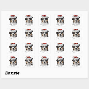 Carré Sticker de vacances Mini Aussie 1