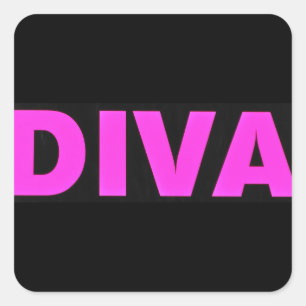 Carré Sticker Diva