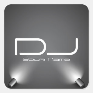 Carré Sticker DJ Classy
