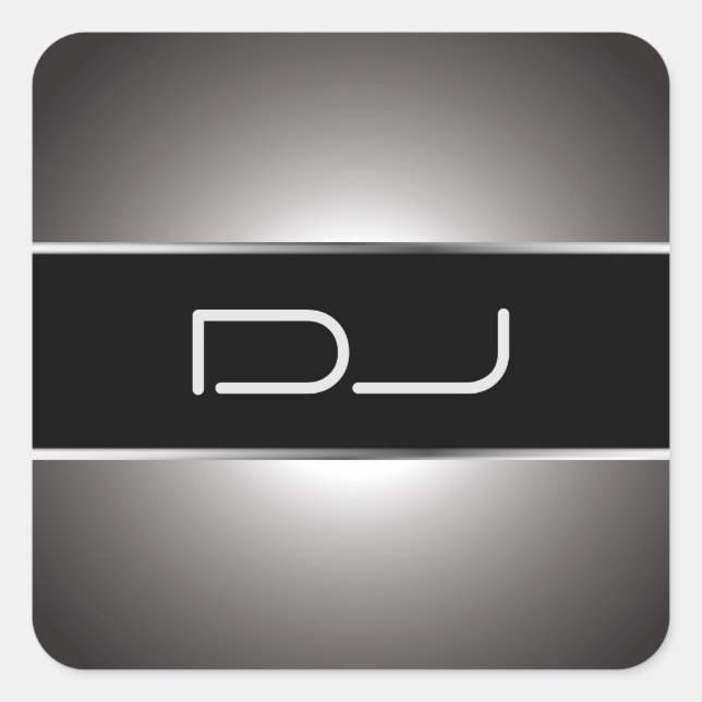 Carré Sticker DJ Classy (Devant)