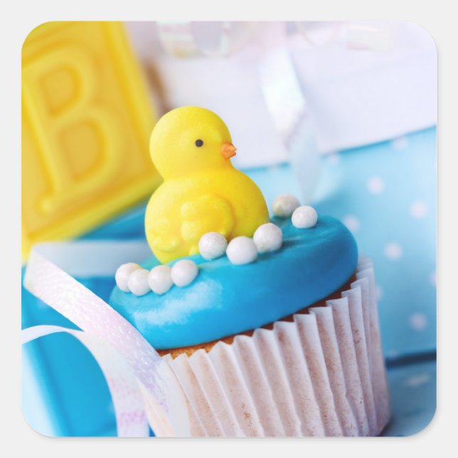 Carré Sticker douche bébé (Devant)