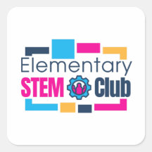 Sticker du logo du club STEM élémentaire