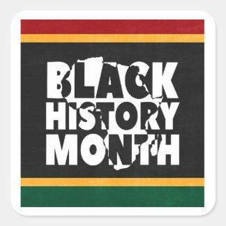 Carré Sticker du mois de l'histoire noire