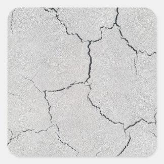 Carré Sticker fissuré