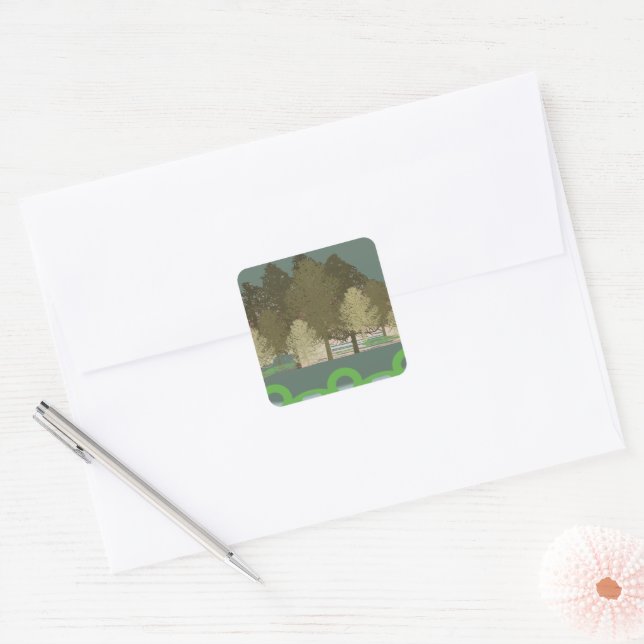 Carré Sticker Forest Grounds (Enveloppe)