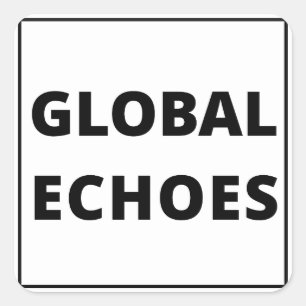 Carré Sticker Global Echos