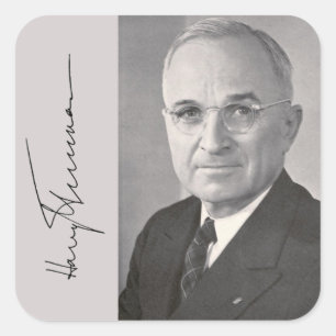 Carré Sticker Harry Truman