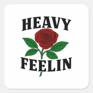 Carré Sticker Heavyfeelin
