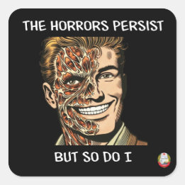 Carré Sticker Horrors
