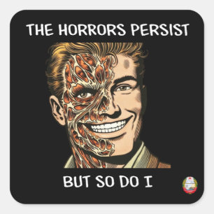 Carré Sticker Horrors