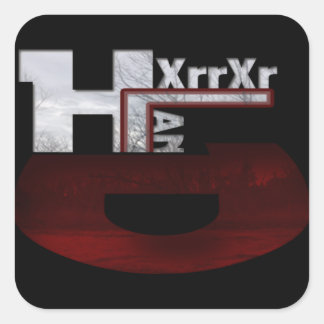 Carré Sticker HXRRXRLAND