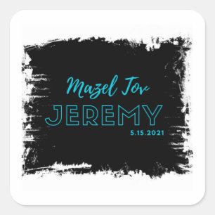 Carré sticker Jeremys Bar mitzvah