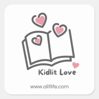 Carré Sticker KidLit Love