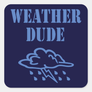 Carré Sticker Météo