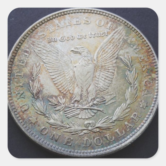 Carré Sticker Morgan Dollar (Devant)
