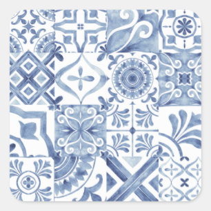 Carré Sticker Moroccan Zelij* Ceramic