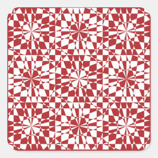 Carré Sticker motif géométrique