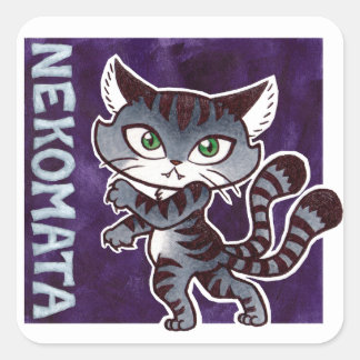 Carré Sticker Nekomata