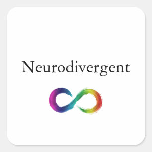 Carré Sticker Neurodivergent