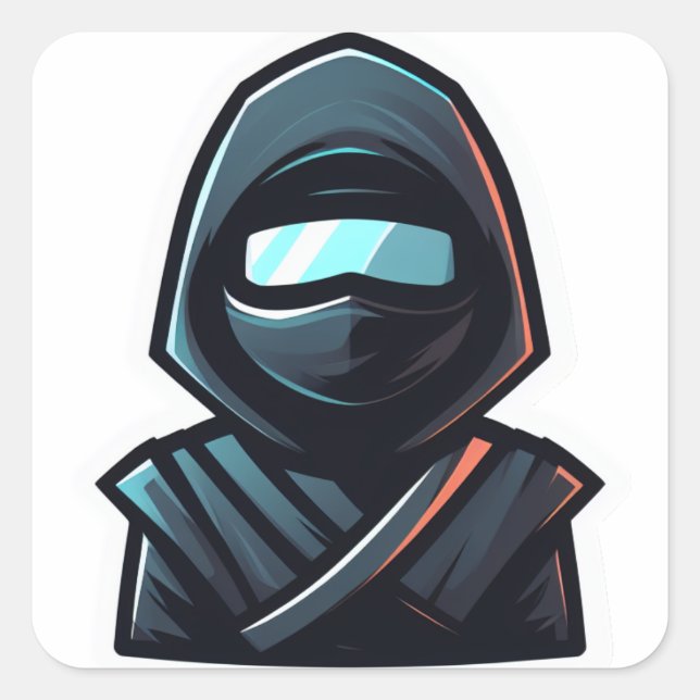 Carré Sticker Ninja (Devant)