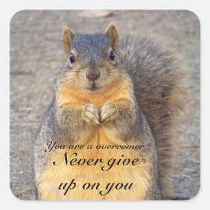 Carré Sticker Overcomer_