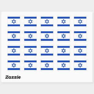 Carré Sticker Pack Drapeau d'Israël