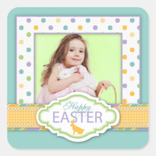 Carré Sticker photo Bunny S