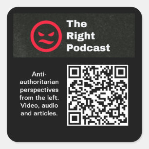 Carré Sticker Podcast droit