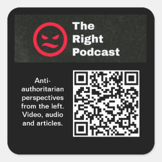 Carré Sticker Podcast droit