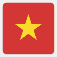 Sticker pour drapeau du Vietnam