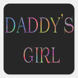 Carré Sticker pour fille de papa
