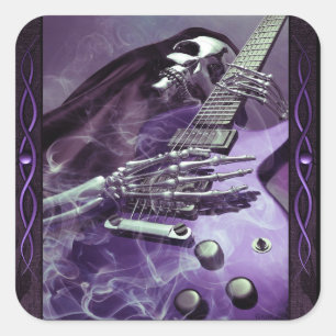 Carré Sticker pour guitare de Grim Reaper
