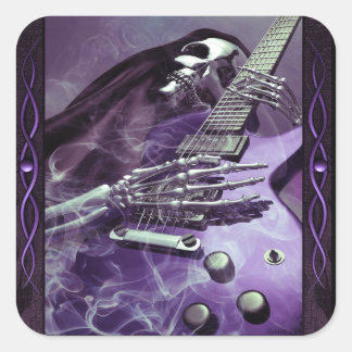 Carré Sticker pour guitare de Grim Reaper