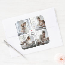 Sticker pour l’amour personnalisé You Mom Sticker
