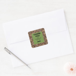 Carré Sticker pour l'anniversaire du jeu vidéo