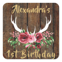 Sticker préféré pour l'anniversaire Oh Deer