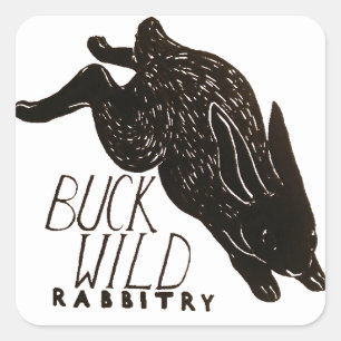 Carré Sticker Rabbitry