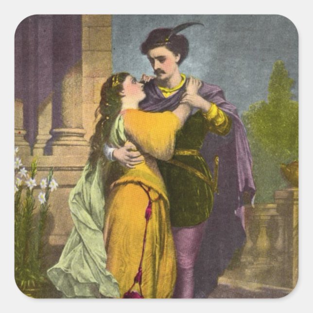 Carré Sticker Romeo & Juliet (Devant)